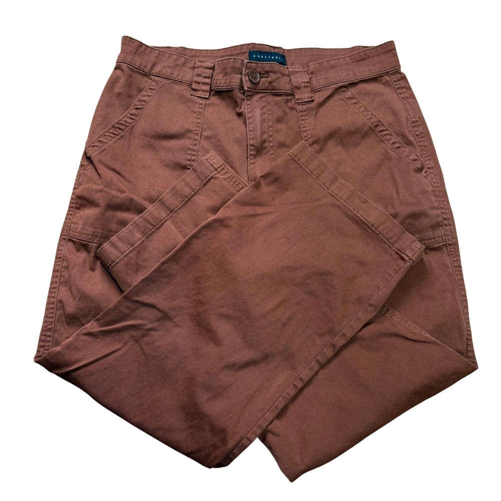 Sanctuary Wide Leg Utility Pants Women Size 30 Brown Casual Earthy
Boho Indie